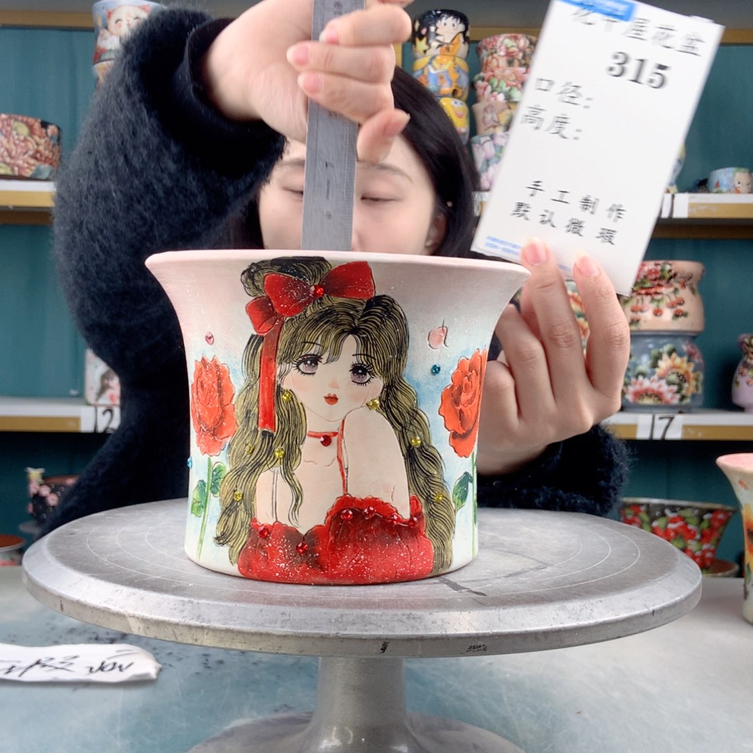 罐景德镇手工瑕疵315