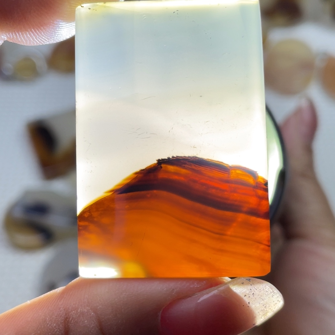 玛瑙/玉髓未镶嵌颈饰