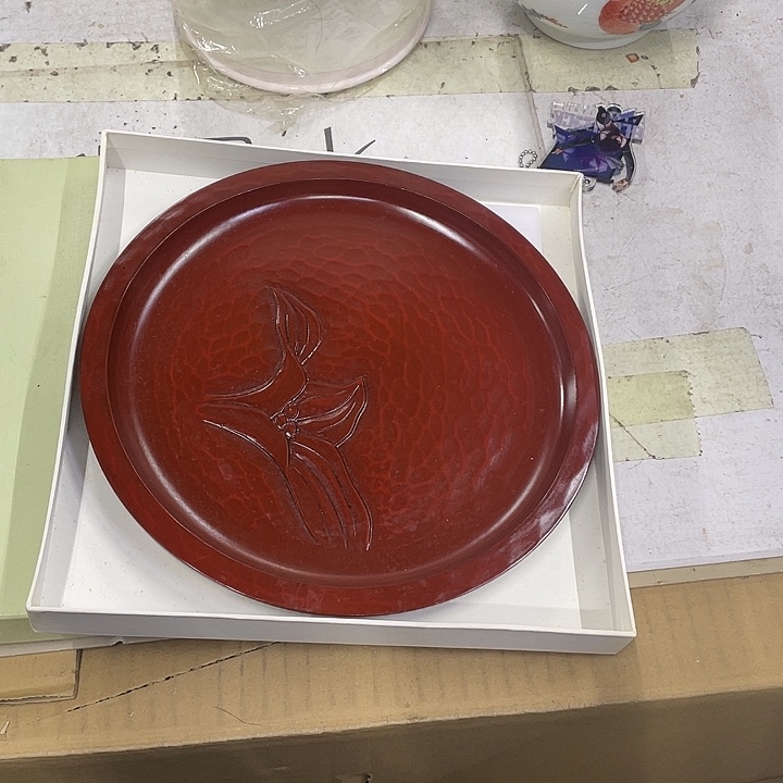 罗***门摆件老讷精品盘子