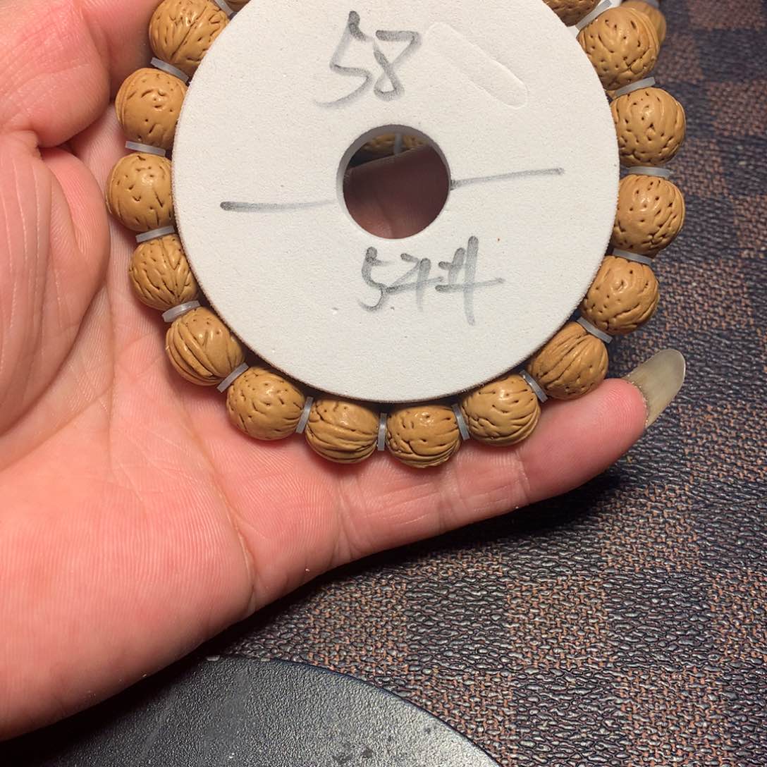 桃核手串54号链接了