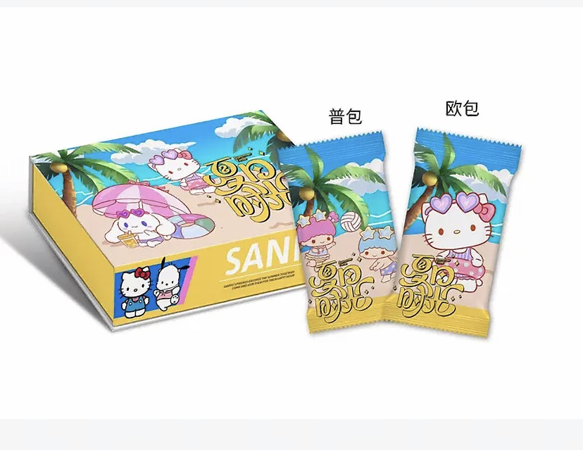 【宠粉福福】乖鱼文创 三丽鸥第二弹 国产二创收藏卡牌盲盒（代拆）