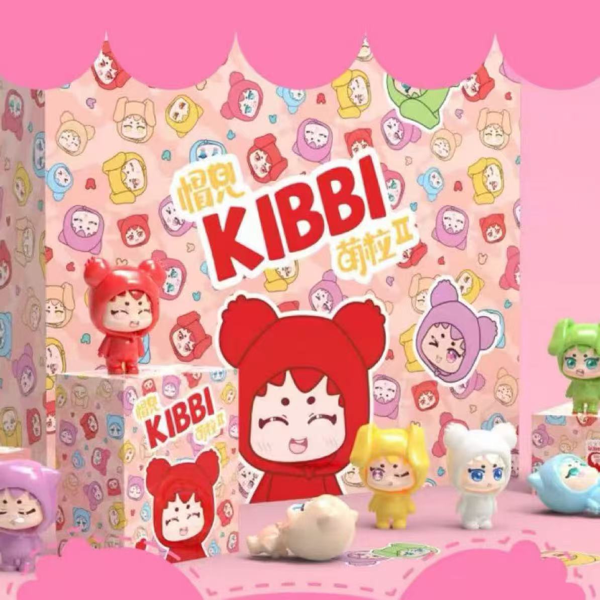 帽兜二代萌粒甜度彩透盲盒手办