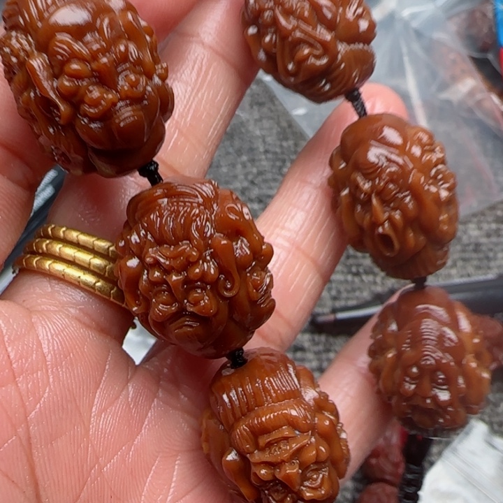 橄榄核吊坠橄榄菜洗净后