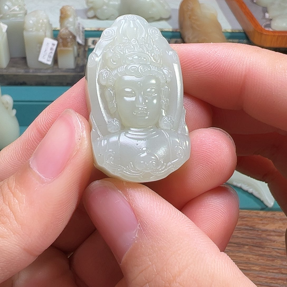 和田玉挂件未镶嵌