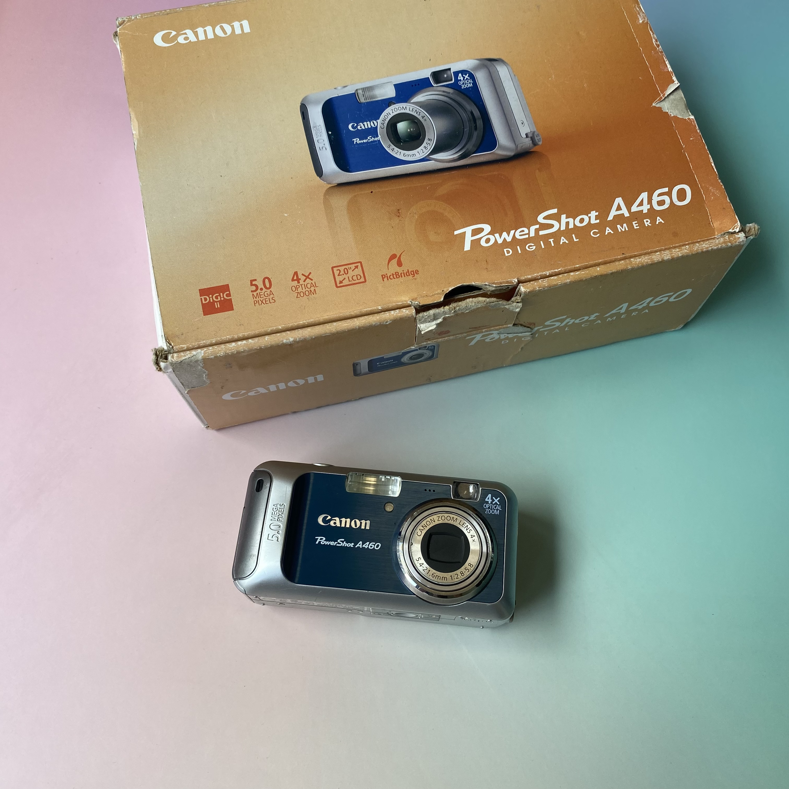 9新 Canon/佳能 佳能a460 500万像素 no质量问题no退换