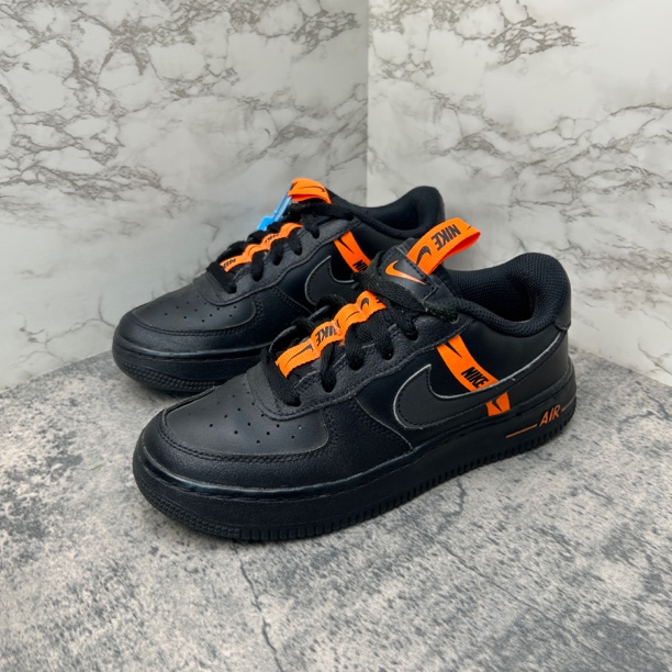 95新 MM6 板鞋 杰/36.5/ AF1 黑橙 