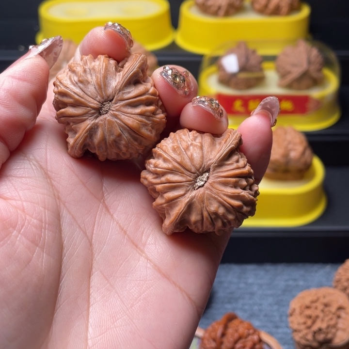 1***Y把件文玩核桃磨盘