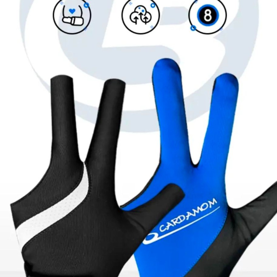 蓝蔻楚秉杰同款台球高弹透气台球杆台球手套职业球杆手套桌球手套