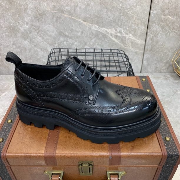 广州高端商务纯皮男鞋！Y388L3