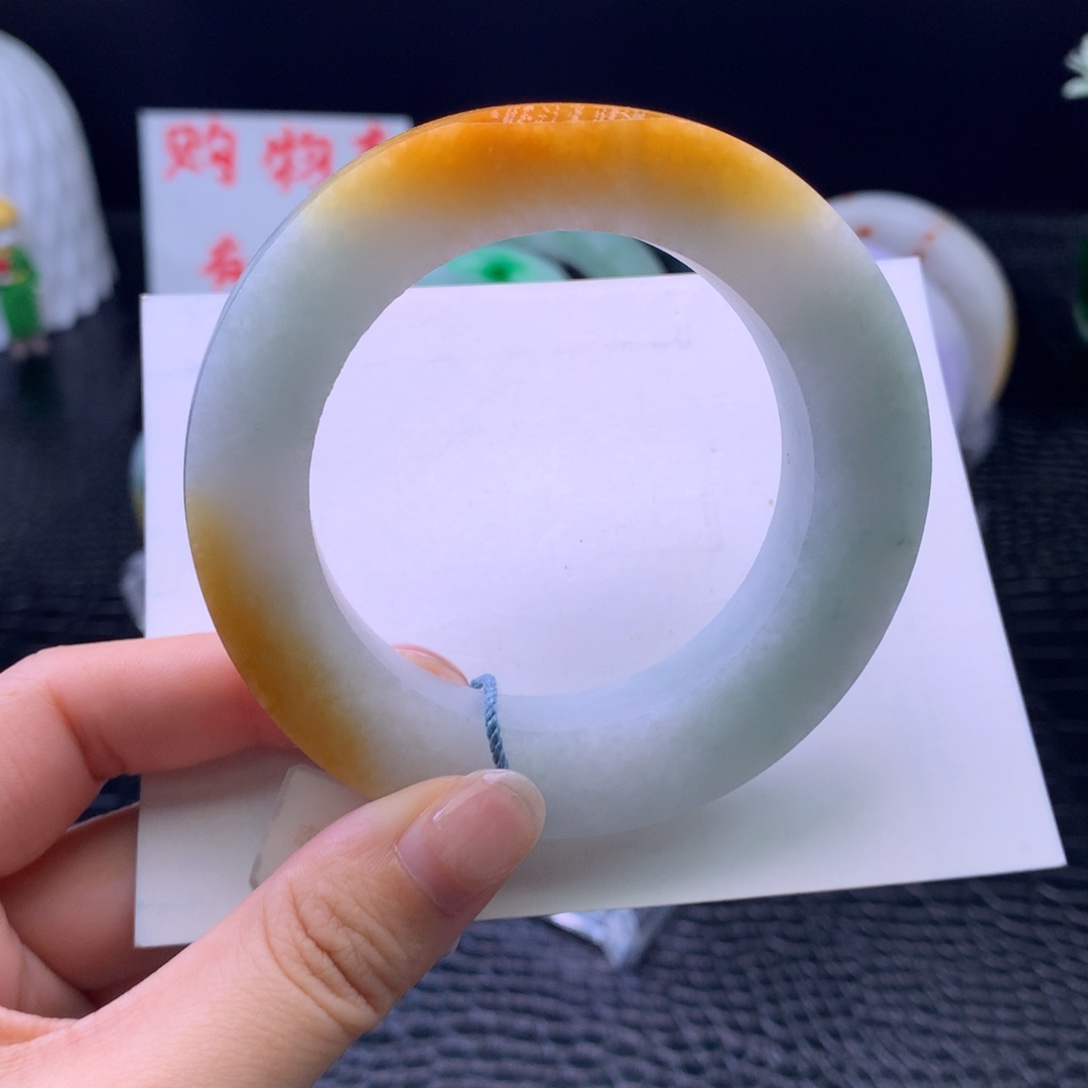 定制翡翠未镶嵌手镯58-72