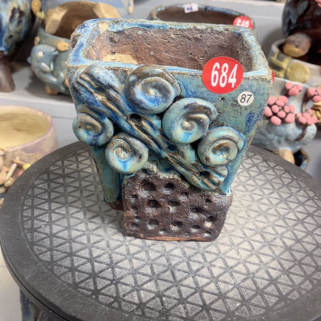 陶瓷福利684 号陶然花盆