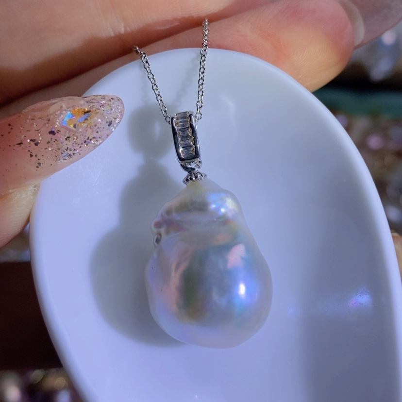 【闪购商品】淡水珍珠天然淡水珍珠合金