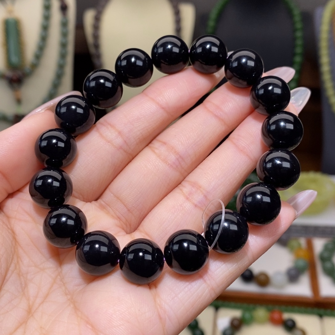 和田玉未镶嵌手串卡12