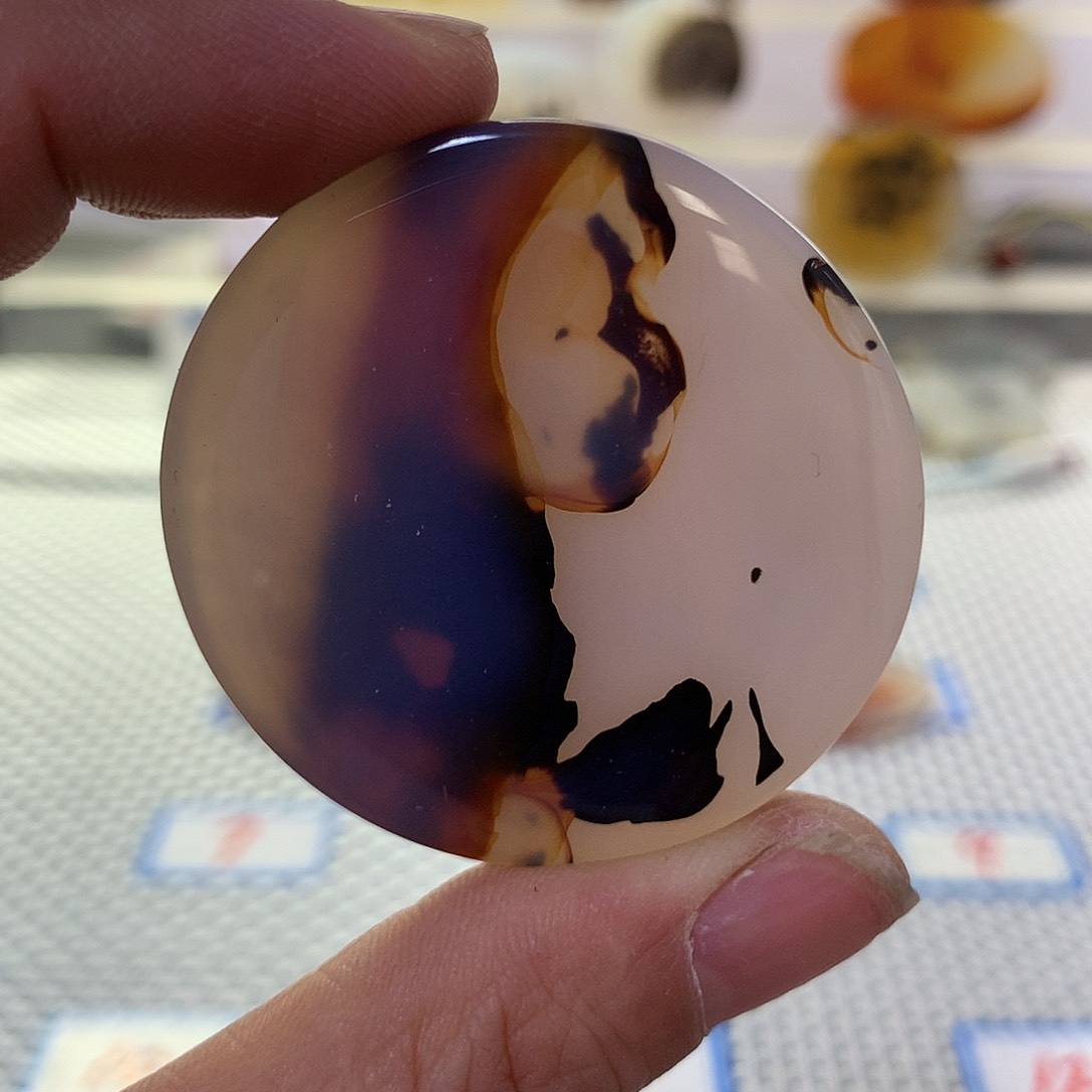 玛瑙/玉髓吊坠(不含链)未镶嵌