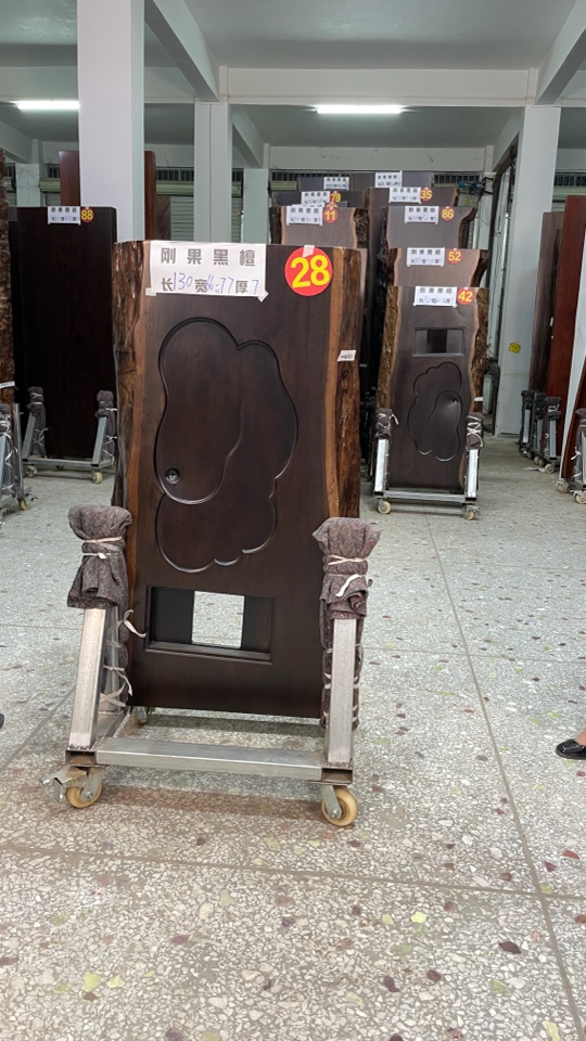 刚果黑檀实木大板130-66-70-7