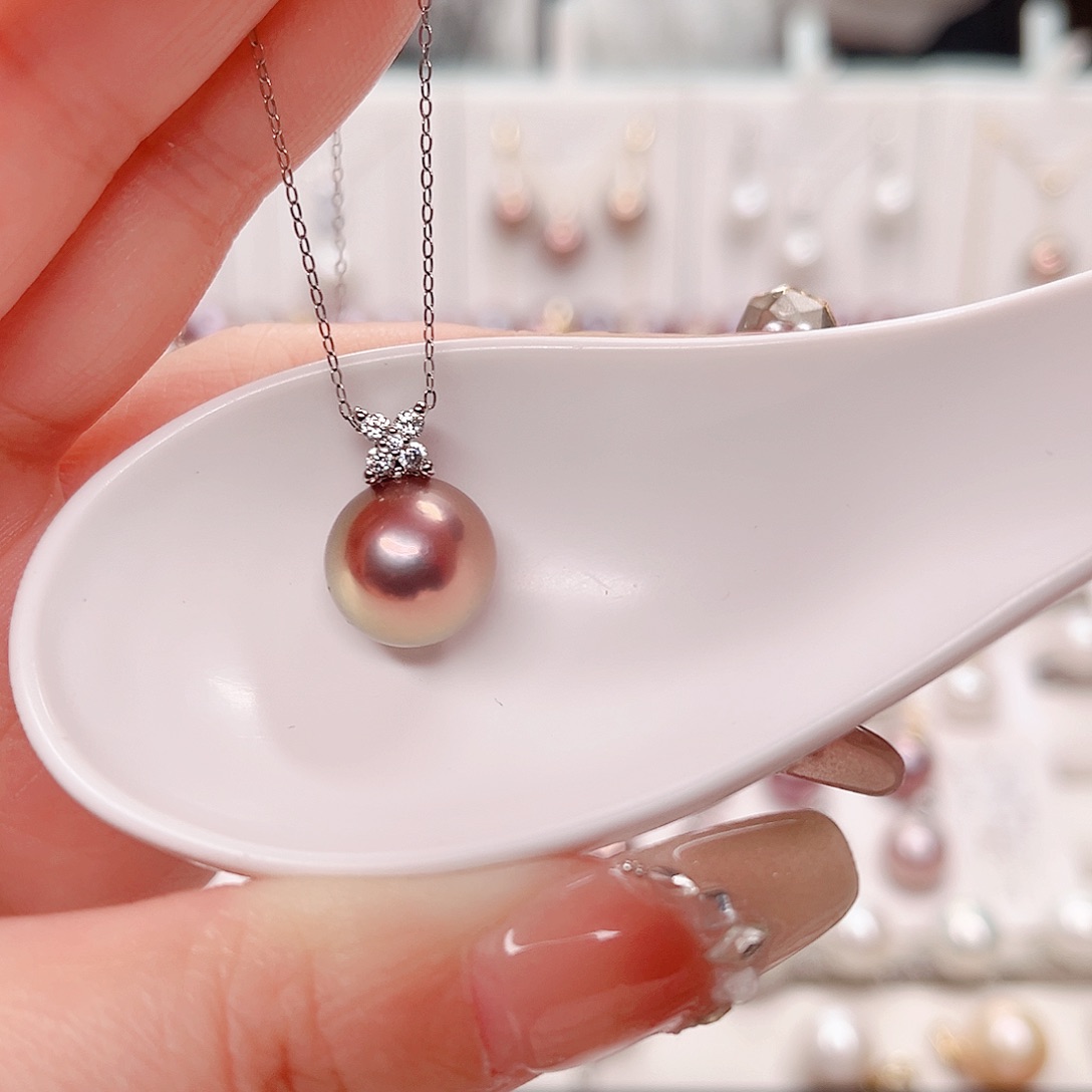 淡水珍珠合金吊坠(赠链)