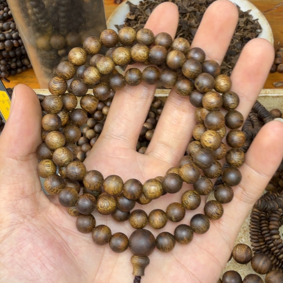 沉香碎屑沉香多圈0.8白棋母树28克多样性发一