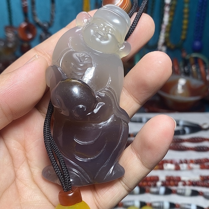未镶嵌吊坠(不含链)玛瑙/玉髓
