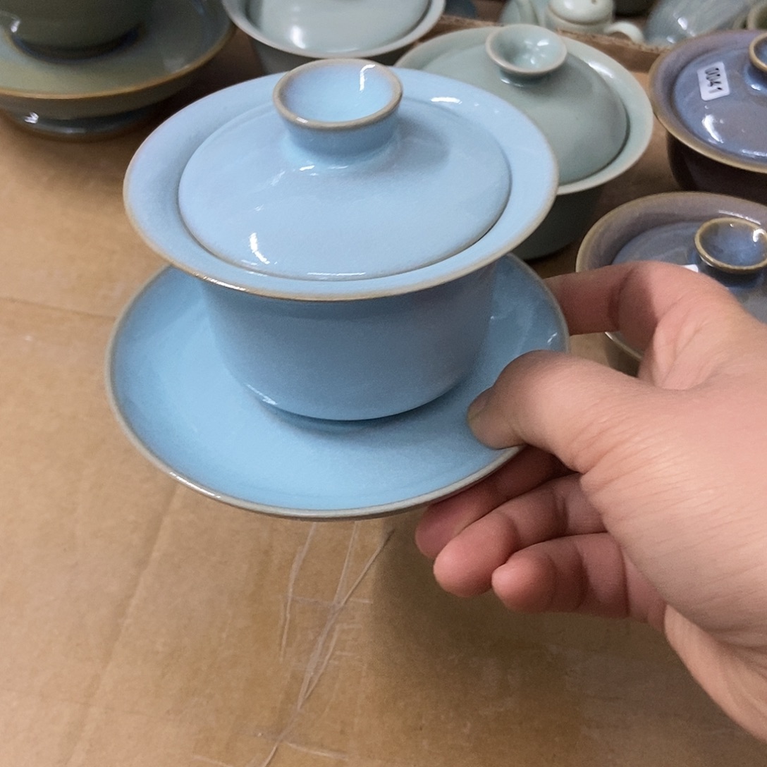 闲***鱼三才盖碗三才盖碗