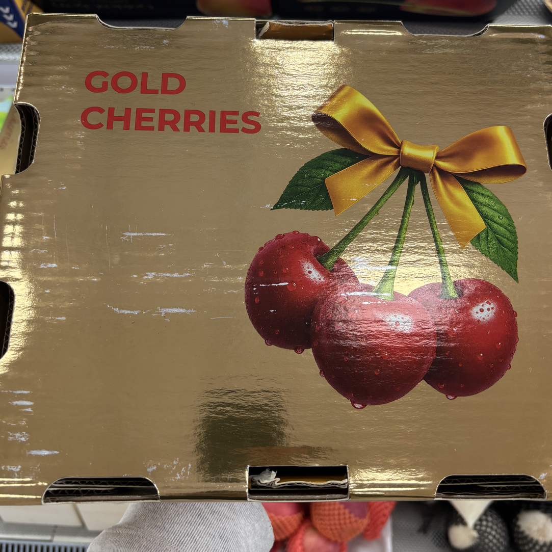 2JJ桑提娜海运车厘子（原箱5斤装）-内附卡尺智利