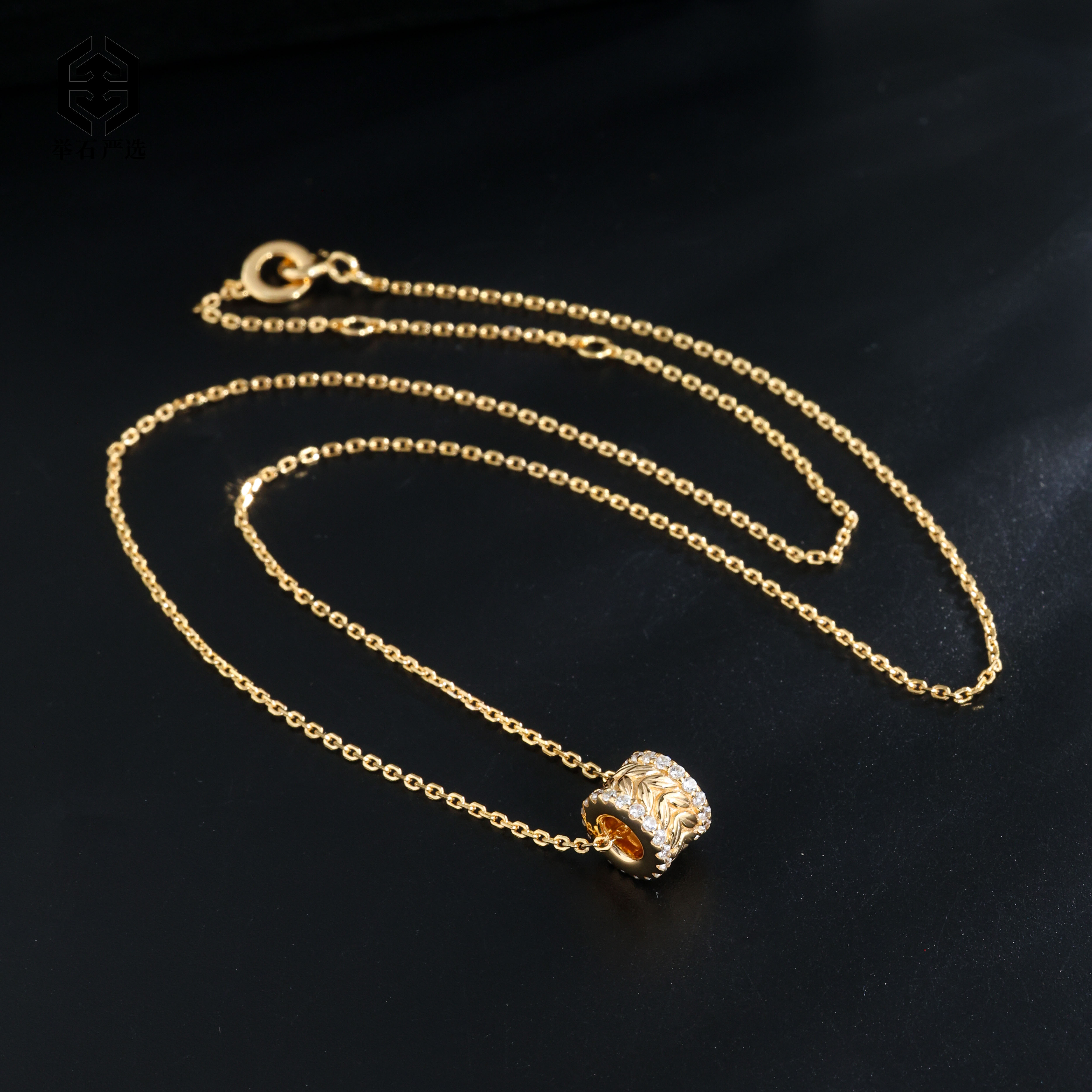 925银合成锆石银制品 H1230-9819-20个性项链(一件/多样性发）X