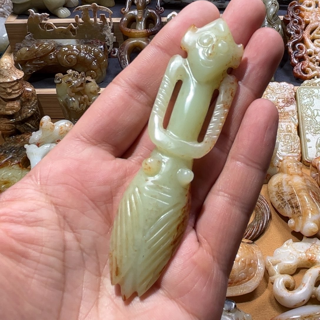 和田玉把件未镶嵌