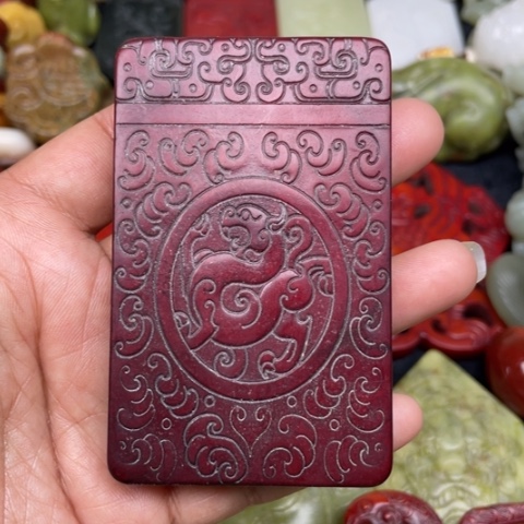 和田玉颈饰未镶嵌38