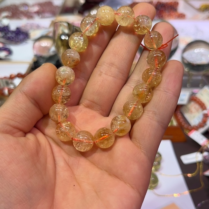 【闪购商品】水晶手链未镶嵌黄水晶
