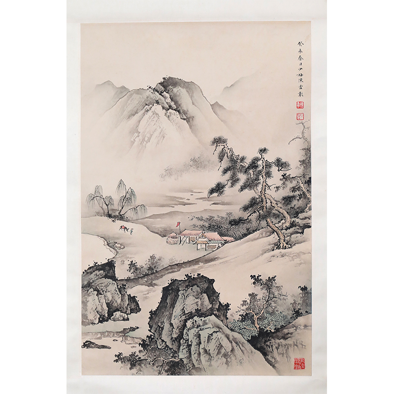 陈老师-山水作品-66x43cm