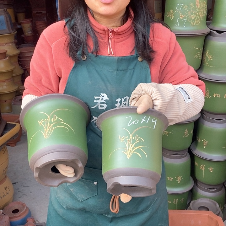 紫砂花盆紫砂花盆