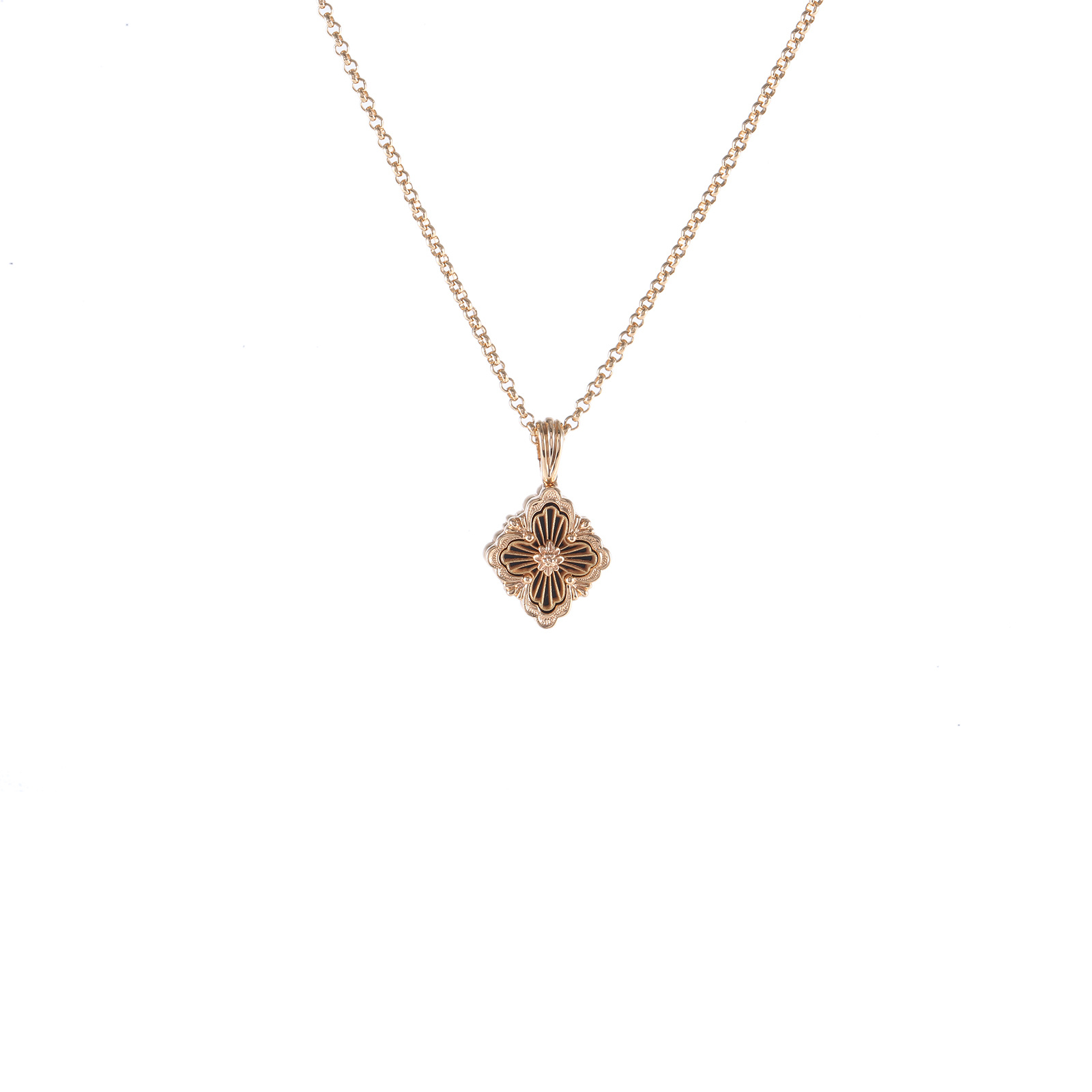 99新  【小花念念】Opera 项链 小号 18K玫瑰金 项链 玫瑰金