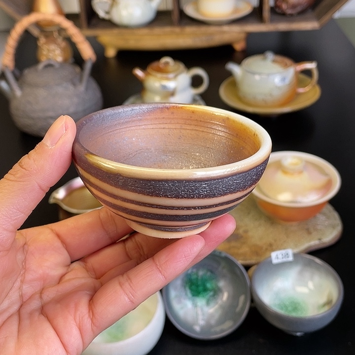 燃薪柴烧茶器主人杯