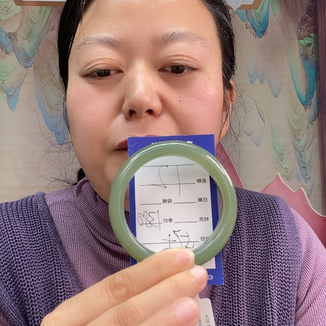 和田玉手镯未镶嵌妮*
