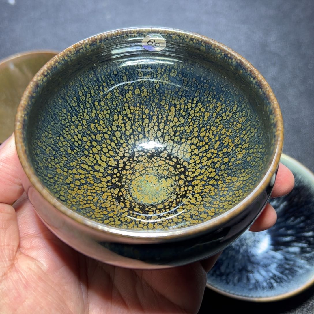 异***白茶盏69建窑建盏主人杯