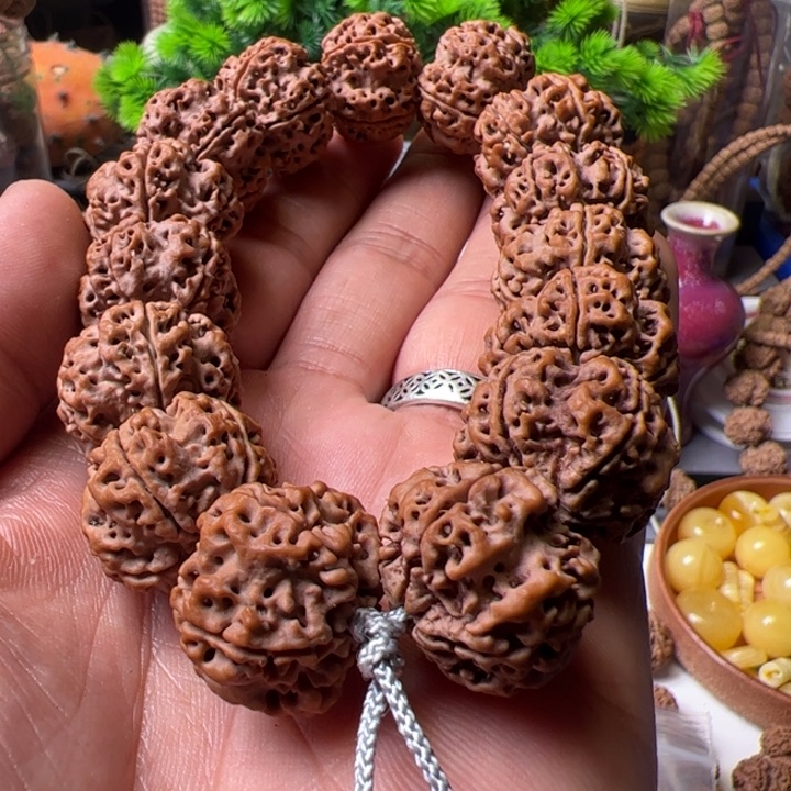 金刚菩提手串23安娜梅花超头