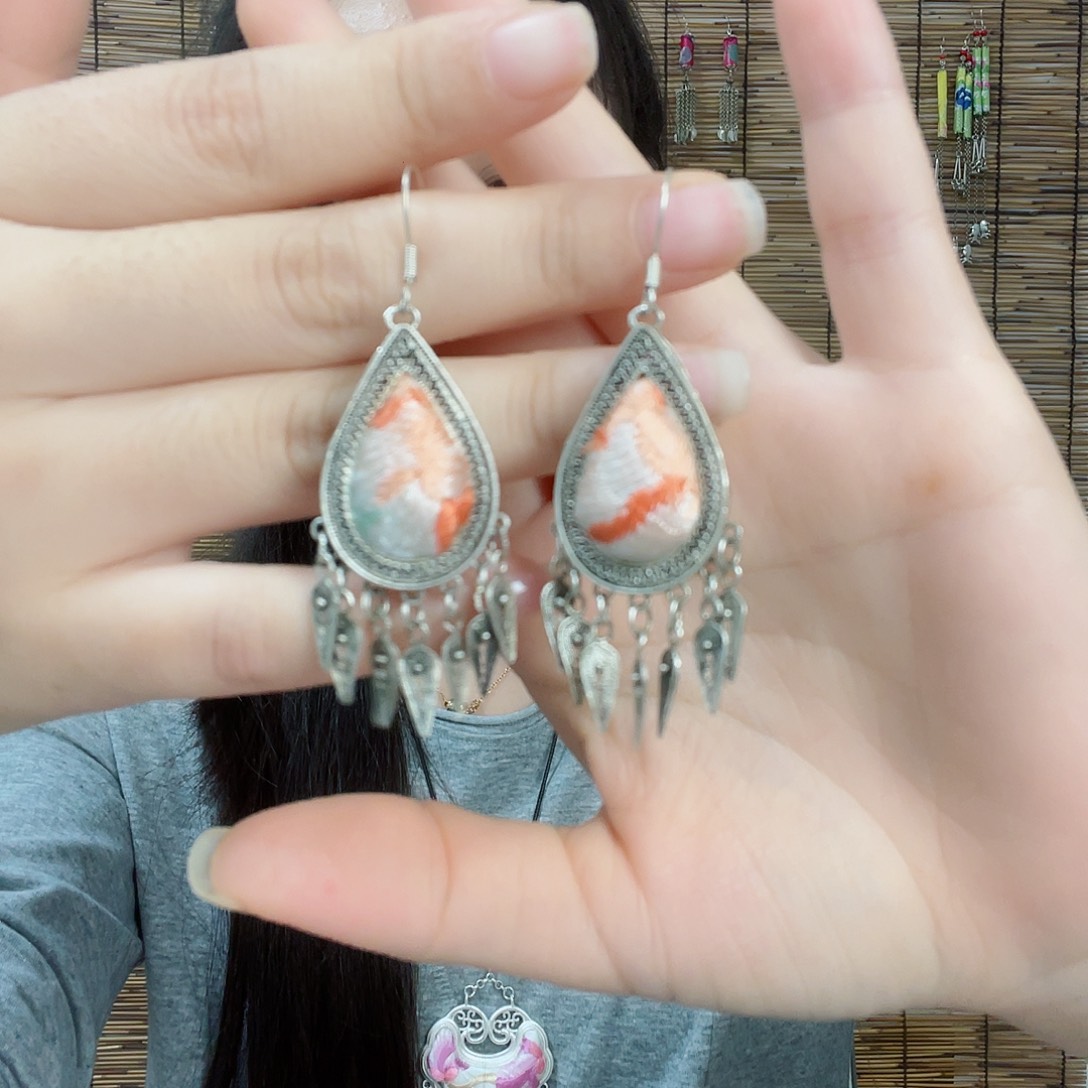 织绣非遗刺绣饰品