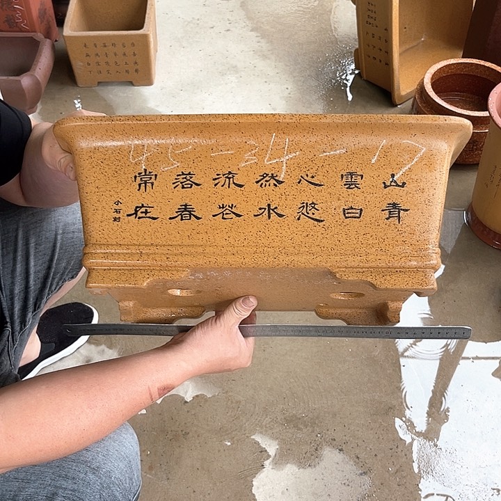 紫砂花盆紫砂等传统