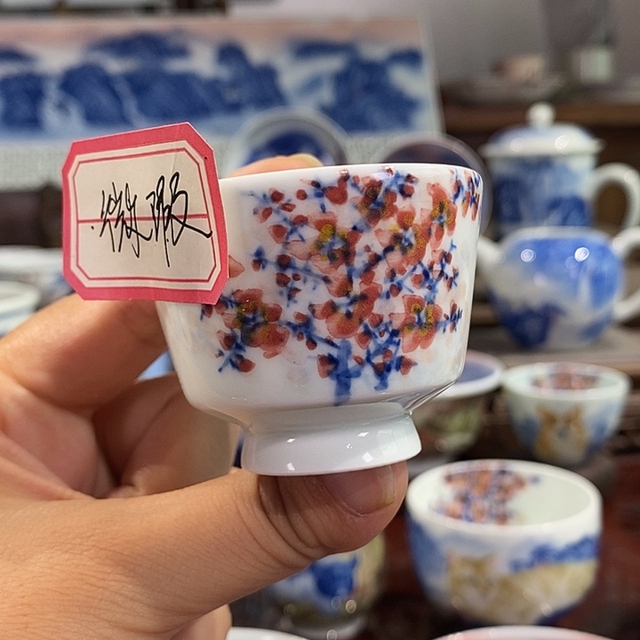 杯景德镇手工手绘陶瓷，高亮兴老师作品