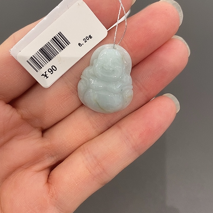 颈饰未镶嵌翡翠佛公