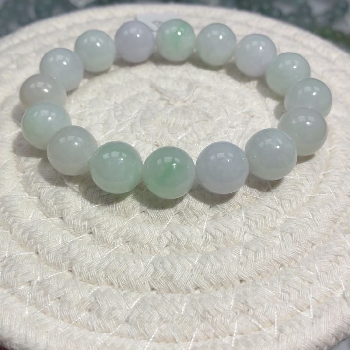 翡翠未镶嵌颈饰翡翠天然A货手串