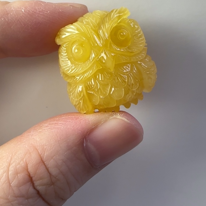 琥珀未镶嵌戒指琥珀