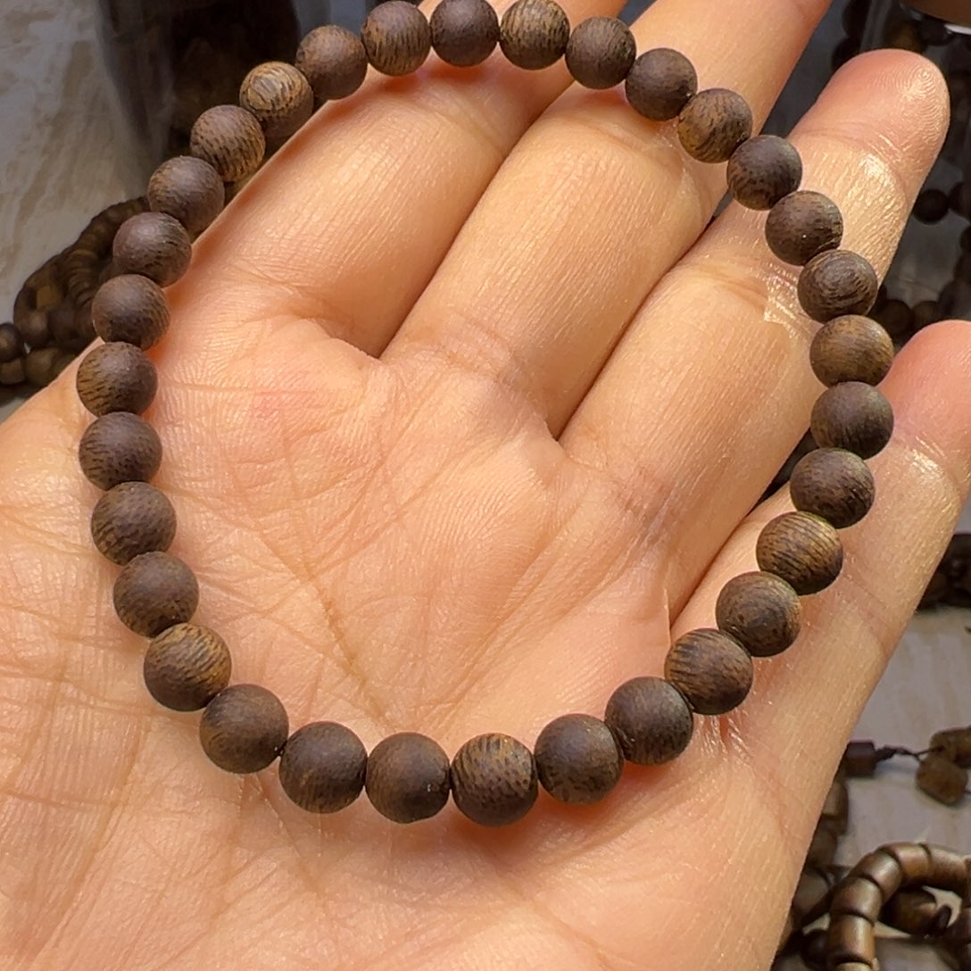 沉香手串董*懂卡6沉水圆珠单圈多样性发一