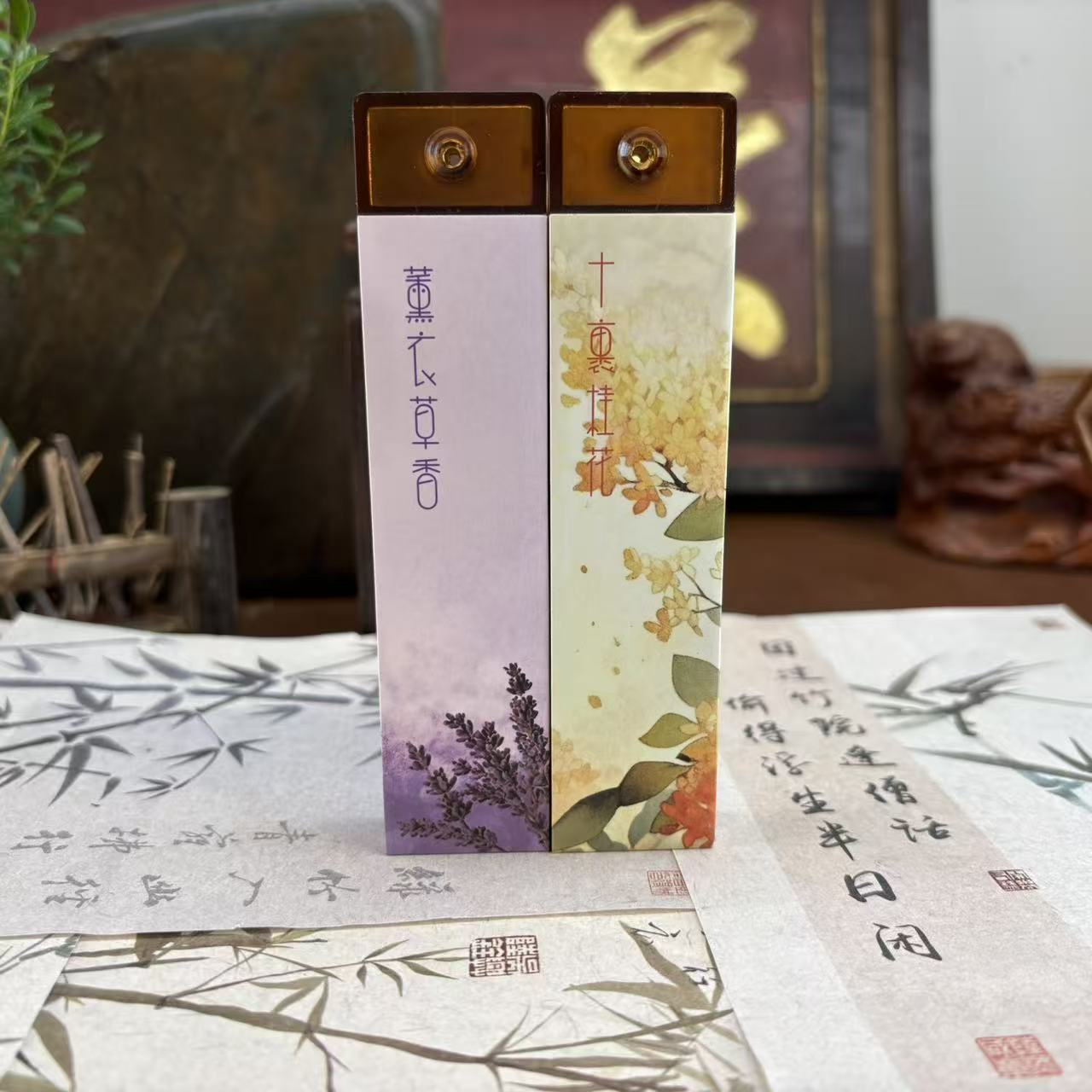 薰衣草桂花香插-0056-0104