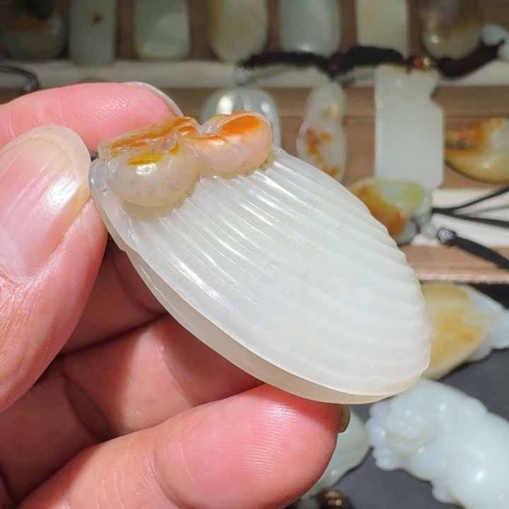 吊坠(不含链)未镶嵌和田玉