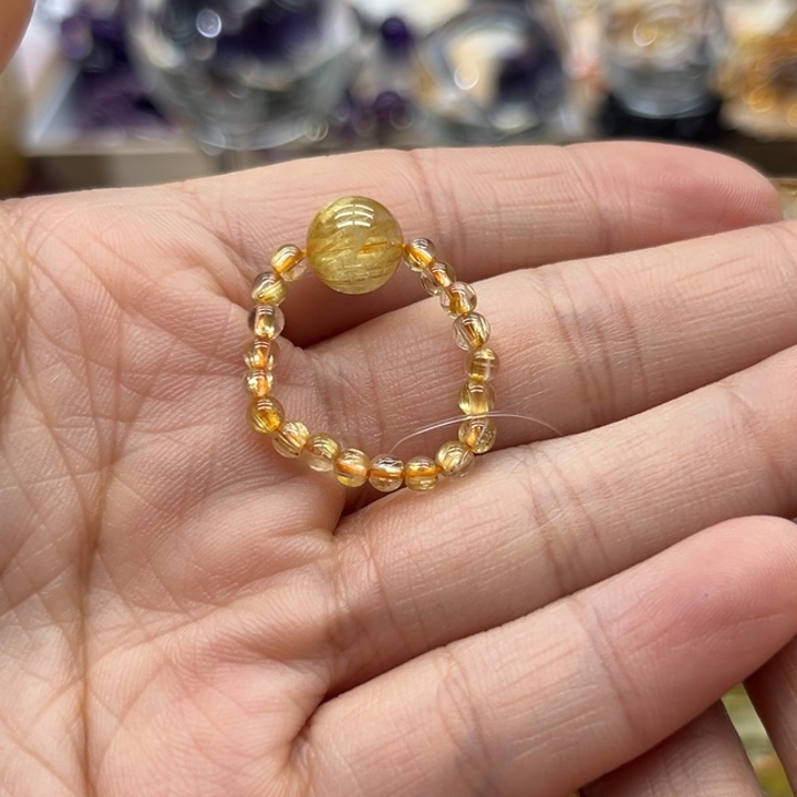 【闪购商品】水晶手链未镶嵌戒指