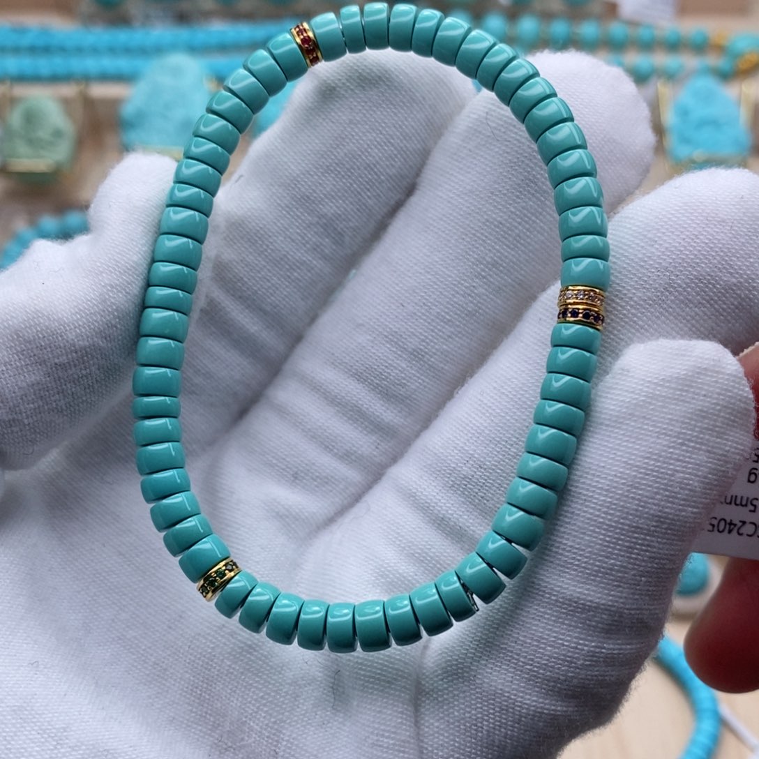 绿松石珠宝奇石未镶嵌