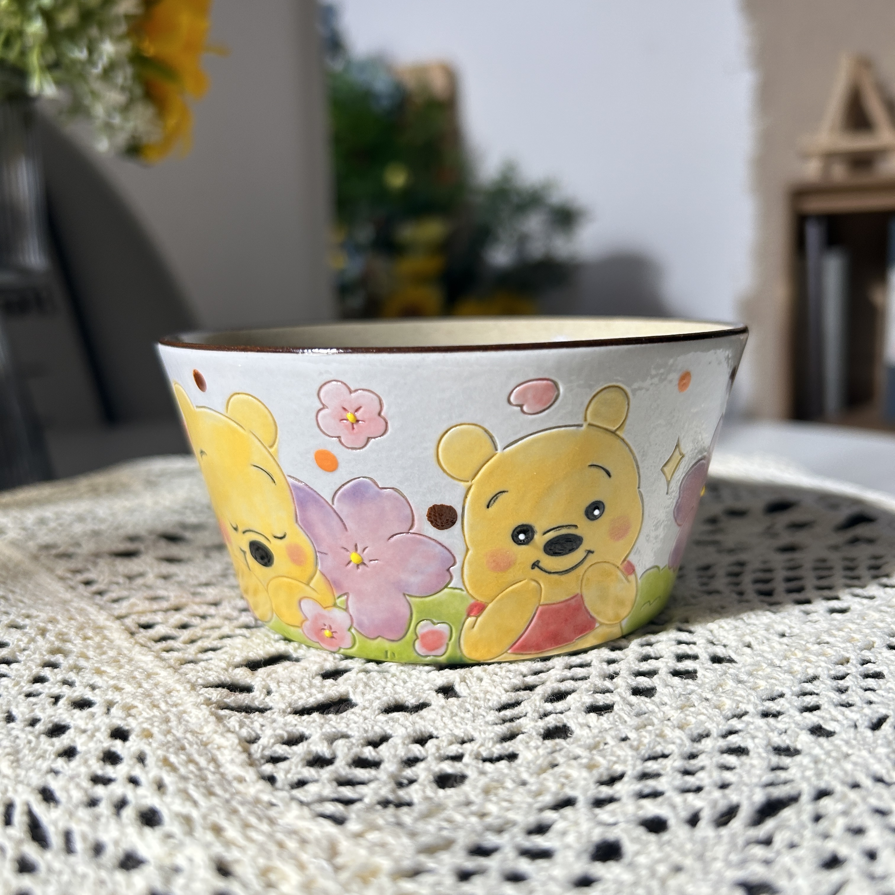 948维尼熊碗家用牛奶可爱