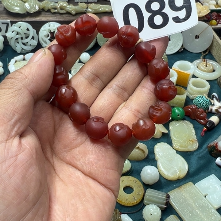 玛瑙/玉髓手链未镶嵌