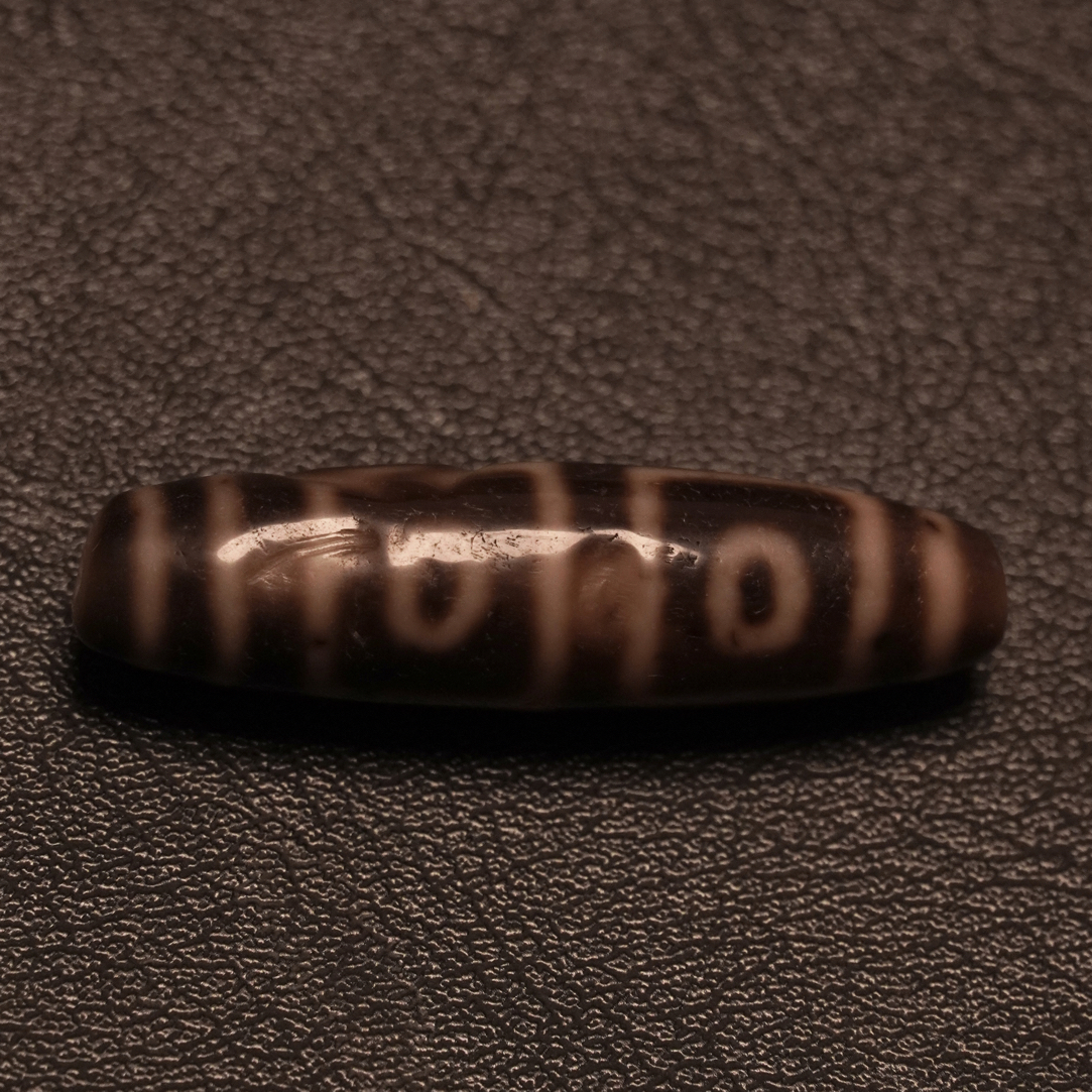 藏珠阁仿老地门四眼天珠004