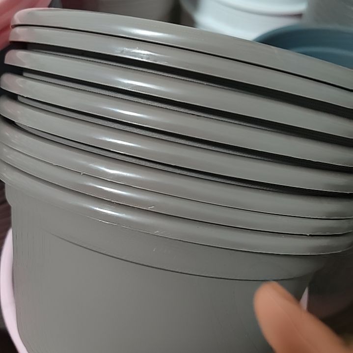 咖色 8 矮胖老桩多肉盆 22 口径